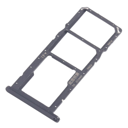 For Huawei Enjoy 20e 10pcs Original SIM Card Tray + SIM Card Tray + Micro SD Card Tray (Black)