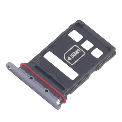 For Huawei P50 10pcs Original SIM Card Tray + NM Card Tray (Black)