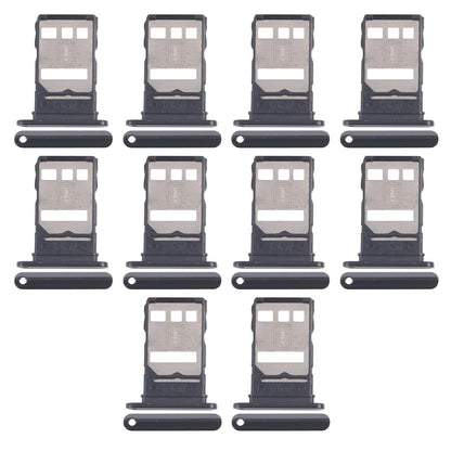 For Huawei nova 8i 10pcs Original SIM Card Tray + SIM Card Tray (Black)