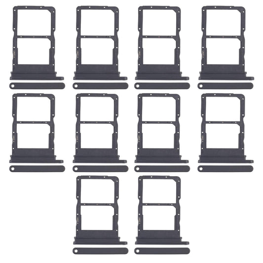 For Huawei nova 9 SE 10pcs Original SIM Card Tray + SIM Card Tray (Black)