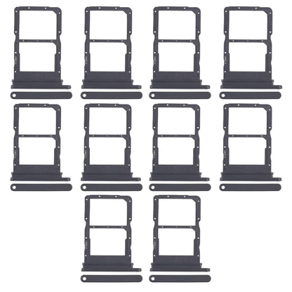 For Huawei nova 9 SE 10pcs Original SIM Card Tray + SIM Card Tray (Black)