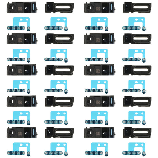 For iPhone 17 Pro 10sets Speaker Ringer Buzzer Dustproof Mesh (Blue)