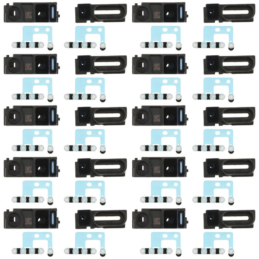 For iPhone 17 Pro 10sets Speaker Ringer Buzzer Dustproof Mesh (White)