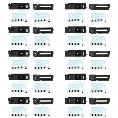 For iPhone 17 Pro Max 10sets Speaker Ringer Buzzer Dustproof Mesh (Blue)