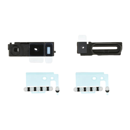 For iPhone 17 Pro Max 10sets Speaker Ringer Buzzer Dustproof Mesh (Blue)