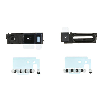 For iPhone 17 Pro Max 10sets Speaker Ringer Buzzer Dustproof Mesh (Silver)