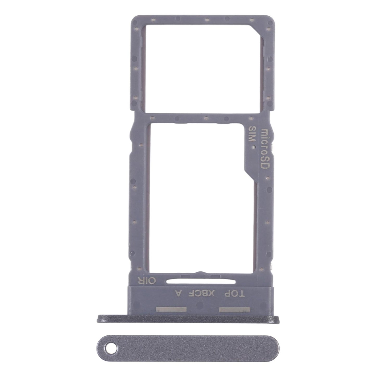For Galaxy Tab A11+ SM-X236/X230 Original SIM + Micro SD Card Tray (Black)