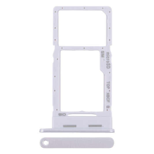 For Galaxy Tab A11+ SM-X236/X230 Original SIM + Micro SD Card Tray (Silver)