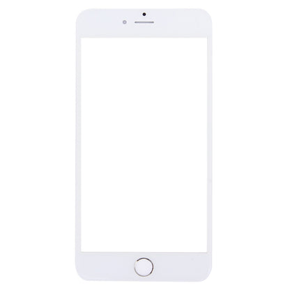 3 in 1 for iPhone 6s Plus (Front Screen Outer Glass Lens + Front Housing LCD Frame + Home Button)(Silver)