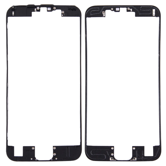 Front Housing LCD Frame for iPhone 6s (Black)