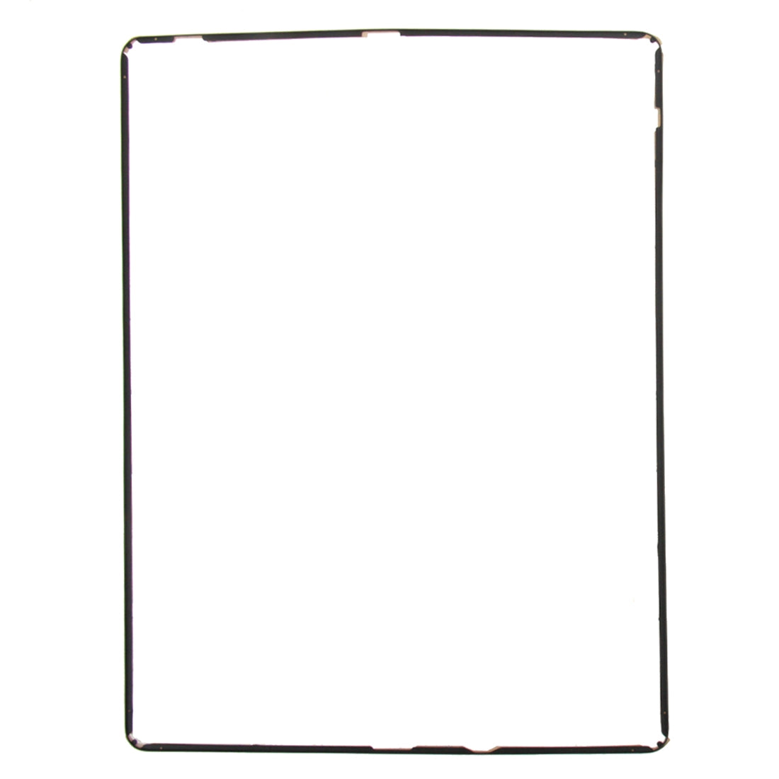 LCD Frame Front Housing Bezel Frame with Adhesive Sticker for iPad 2(Black)