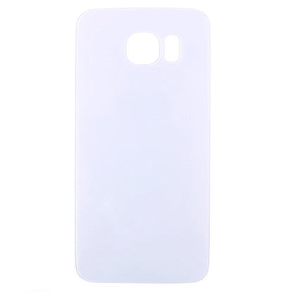 For Galaxy S6 Original Battery Back Cover (White)