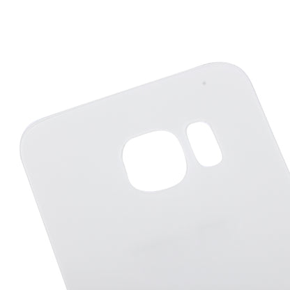 For Galaxy S6 Edge / G925 Original Battery Back Cover (White)