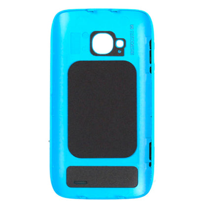 Original Housing Battery Back Cover + Side Button for Nokia 710(Blue)