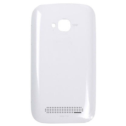 Original Housing Battery Back Cover + Side Button for Nokia 710(White)