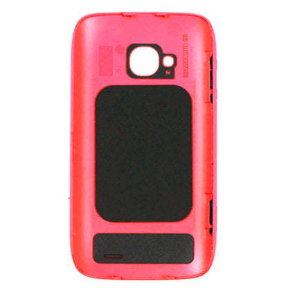 Original Housing Battery Back Cover + Side Button for Nokia 710(Red)