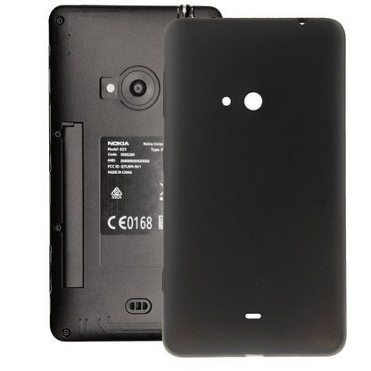 for Nokia Lumia 625 Original Housing Battery Back Cover with Side Button(Black)