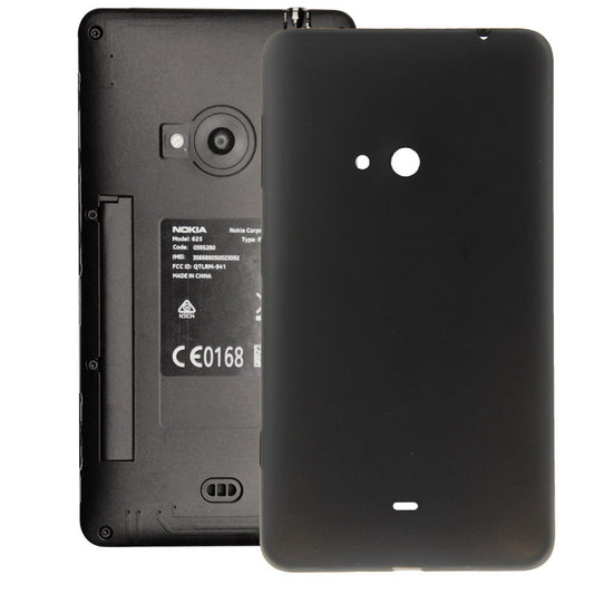 for Nokia Lumia 625 Original Housing Battery Back Cover with Side Button(Black)