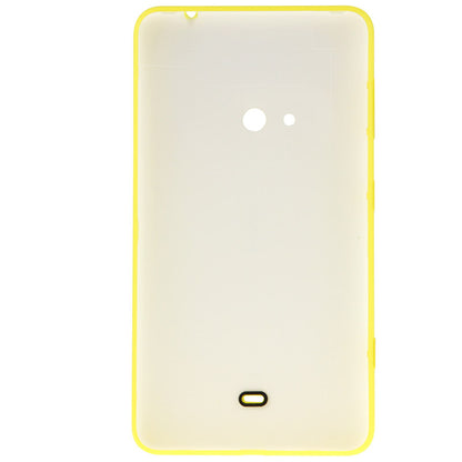Original Housing Battery Back Cover with Side Button for Nokia Lumia 625 (Yellow)