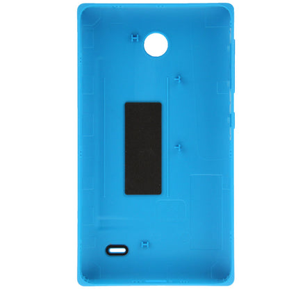Original Plastic Battery Back Cover + Side Button For Nokia X (Blue)