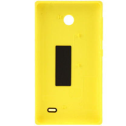 Original Plastic Battery Back Cover + Side Button For Nokia X (Yellow)