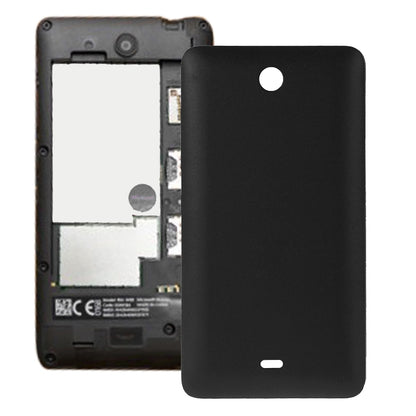 Frosted Surface Plastic Back Housing Cover for Microsoft Lumia 430(Black)