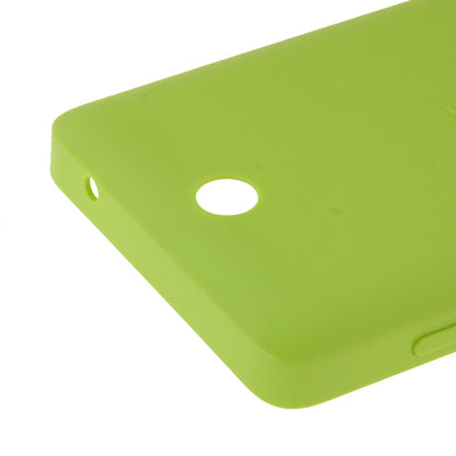 Frosted Surface Plastic Back Housing Cover for Microsoft Lumia 430(Green)