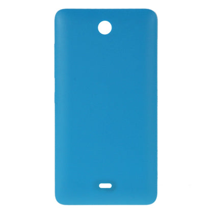 Frosted Surface Plastic Back Housing Cover for Microsoft Lumia 430(Blue)