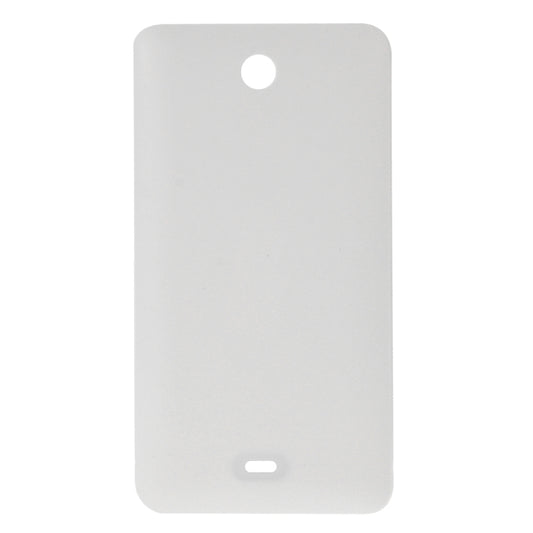 Frosted Surface Plastic Back Housing Cover for Microsoft Lumia 430(White)