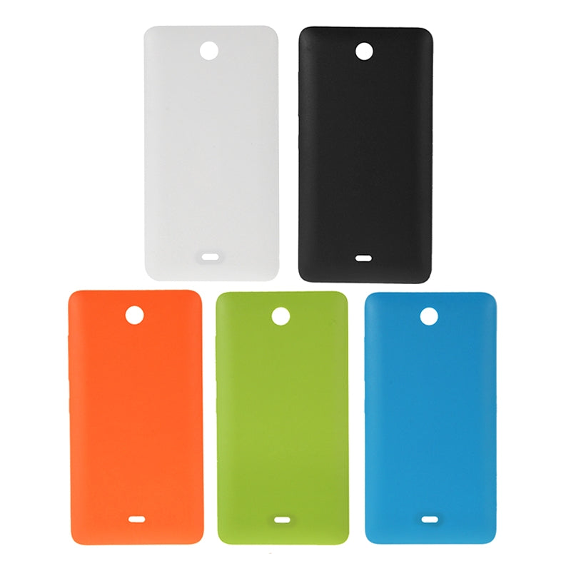 Frosted Surface Plastic Back Housing Cover for Microsoft Lumia 430(Blue)