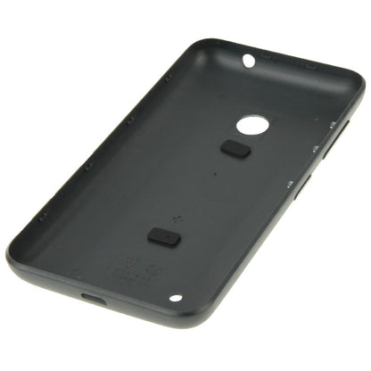 Solid Color Plastic Battery Back Cover for Nokia Lumia 530/Rock/M-1018/RM-1020(Black)