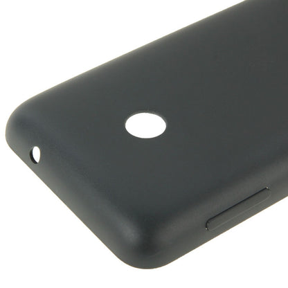 Solid Color Plastic Battery Back Cover for Nokia Lumia 530/Rock/M-1018/RM-1020(Black)
