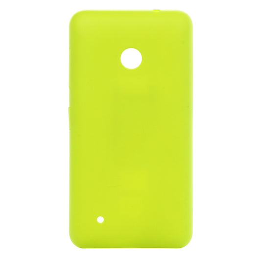 Solid Color Plastic Battery Back Cover for Nokia Lumia 530 (Yellow)