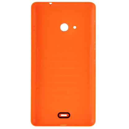 Smooth Surface Plastic Back Housing Cover  for Microsoft Lumia 535(Orange)