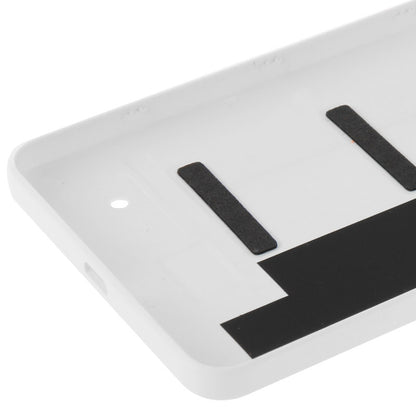 Frosted Surface Plastic Back Housing Cover for Microsoft Lumia 640 (White)