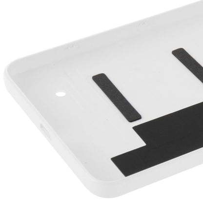 Smooth Surface Plastic Back Housing Cover for Microsoft Lumia 640(White)