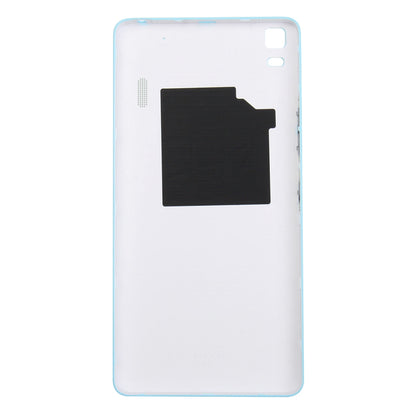 For Lenovo K3 Note / K50-T5 / A7000 Turbo Battery Back Cover(Blue)