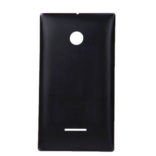 Solid Color Battery Back Cover for Microsoft Lumia 532(Black)