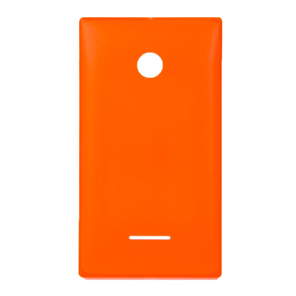 Solid Color Battery Back Cover for Microsoft Lumia 532(Orange)