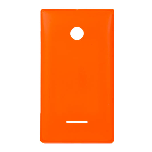 Solid Color Battery Back Cover for Microsoft Lumia 532(Orange)