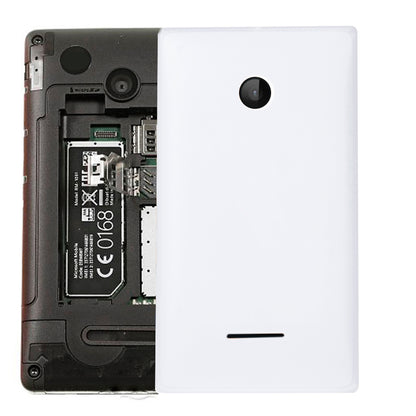 Solid Color Battery Back Cover for Microsoft Lumia 532(White)