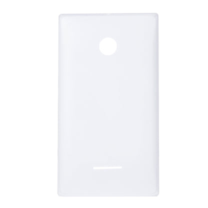 Solid Color Battery Back Cover for Microsoft Lumia 532(White)