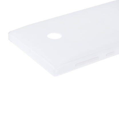 Solid Color Battery Back Cover for Microsoft Lumia 532(White)