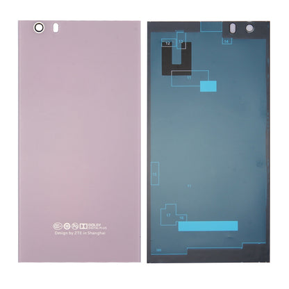 for ZTE Star 1 Glass Battery Back Cover with Adhesive(Pink)