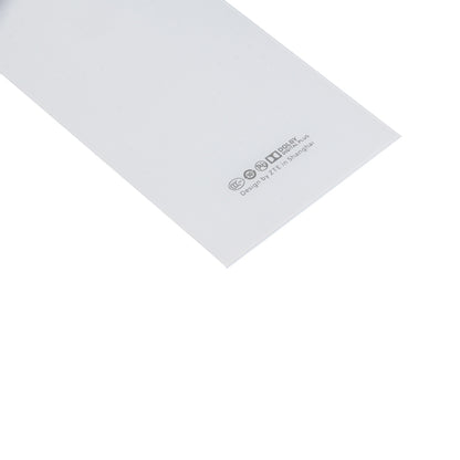 for ZTE Star 1 Glass Battery Back Cover with Adhesive(White)