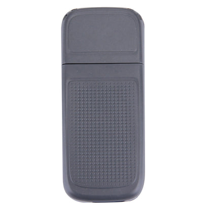 Full Housing Cover (Front Cover + Middle Frame Bezel + Battery Back Cover) for Nokia 1200 / 1208 / 1209(Black)