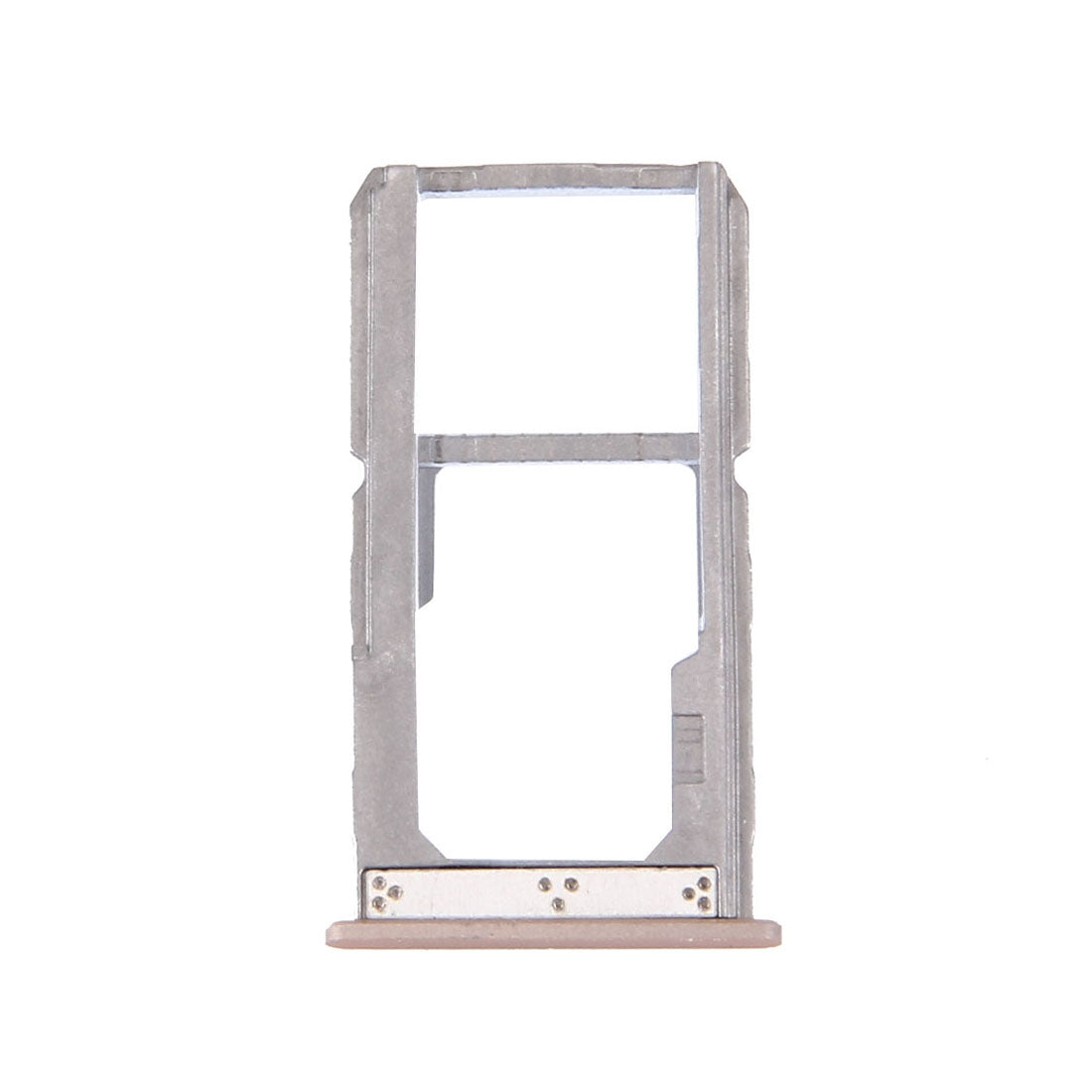 For OnePlus X SIM + SIM / SD Card Tray (Gold)