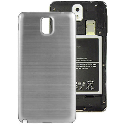 For Galaxy Note III / N9000 Full Metallic Brushed  Battery Cover with Black Frame