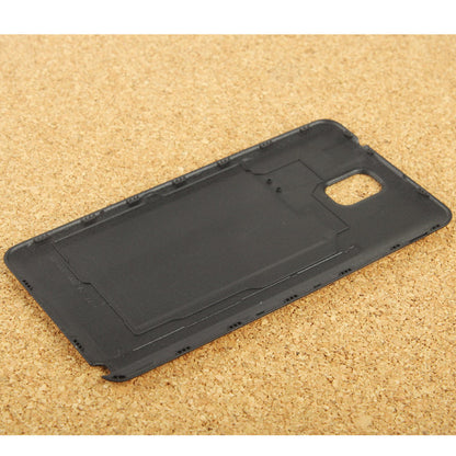 For Galaxy Note III / N9000 Full Metallic Brushed  Battery Cover with Black Frame (Purple)