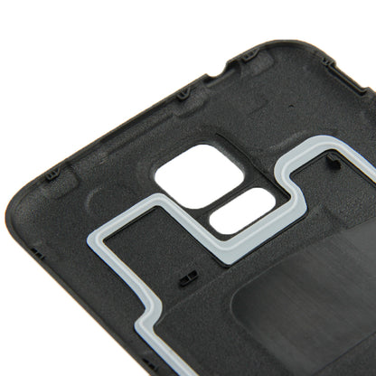 For Galaxy S5 / G900 Original Plastic Material Battery Housing Door Cover with Waterproof Function (Blue)